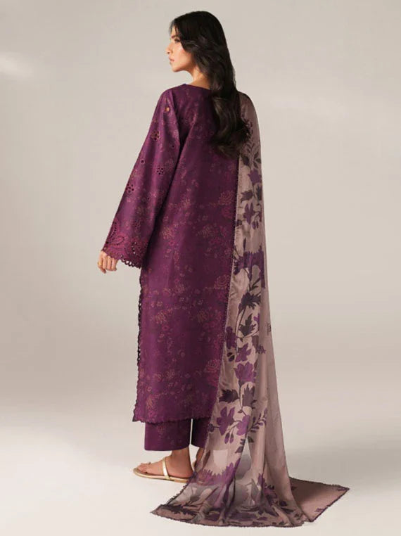 Iznik Embroidered Lawn Collection 2026 (SS-08)