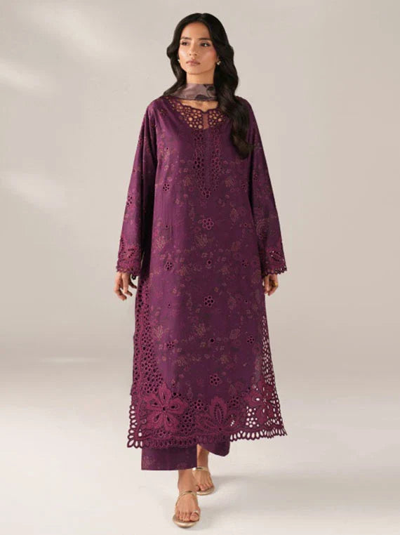 Iznik Embroidered Lawn Collection 2026 (SS-08)