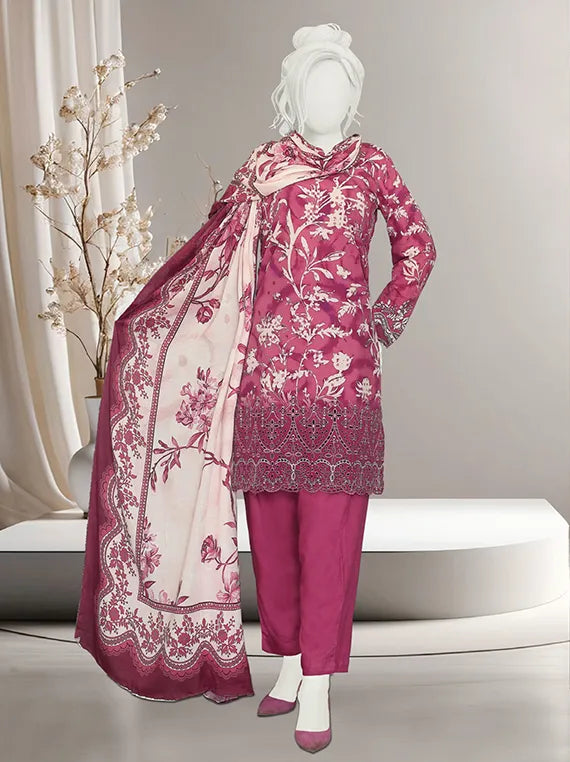 JAG MAG Embroidered Printed Winter Collection 2025 by ABC (D-341)