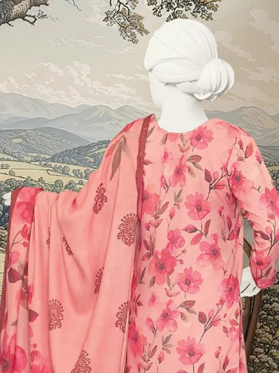 JIA by ABC Printed Dhanak Bana Dora Collection 2025 (D-1256)