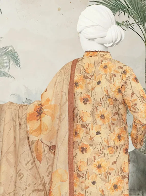 JIA by ABC Printed Dhanak Bana Dora Collection 2025 (D-1257)