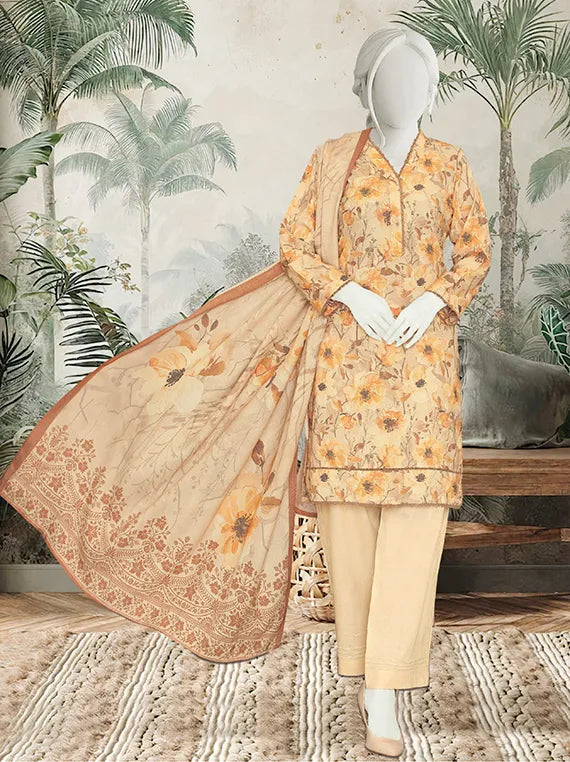 JIA by ABC Printed Dhanak Bana Dora Collection 2025 (D-1257)