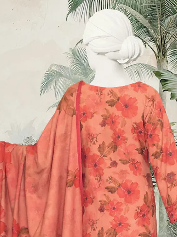 JIA by ABC Printed Dhanak Bana Dora Collection 2025 (D-1260)