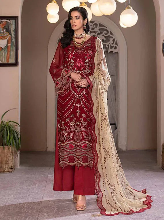 JJ Embellish Luxury Chiffon Collection 2024 By Janique (D-10)