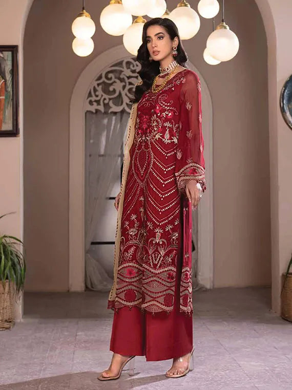 JJ Embellish Luxury Chiffon Collection 2024 By Janique (D-10)