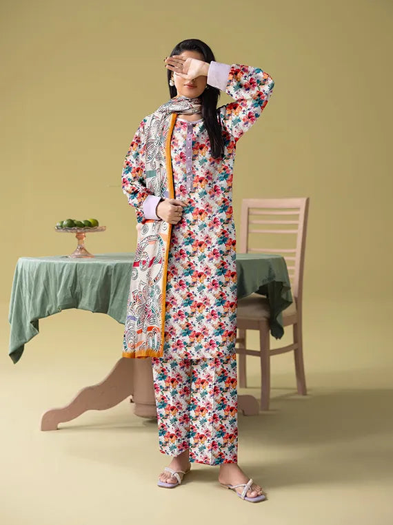 Jahaan Digital Printed Viscose Collection 2025 By Fantak (D-01)