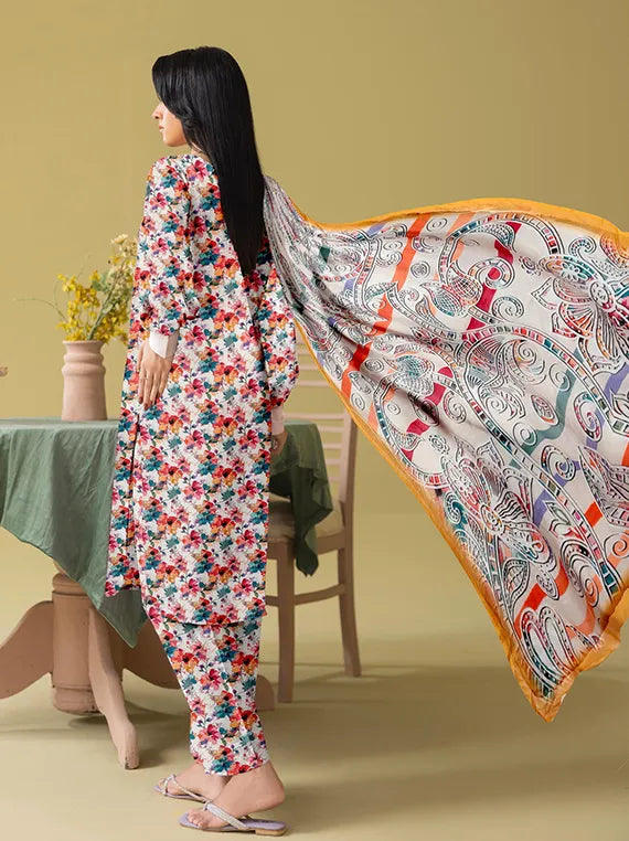Jahaan Digital Printed Viscose Collection 2025 By Fantak (D-01)