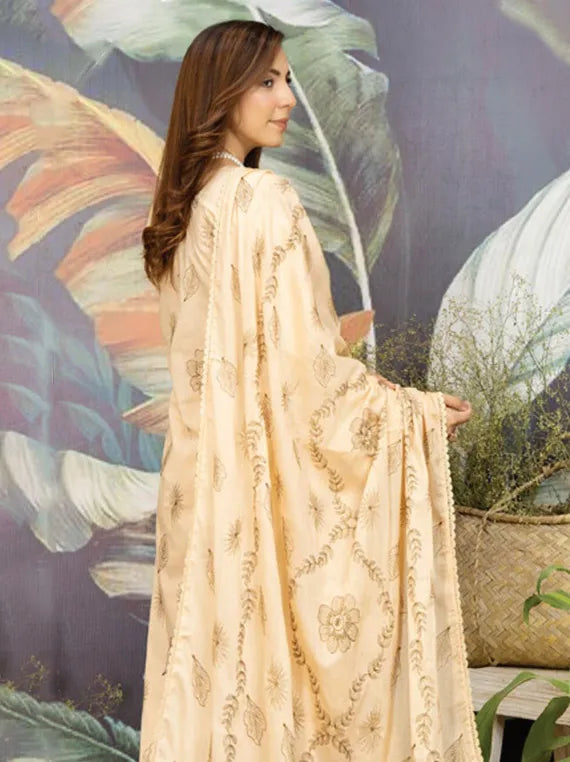 Jan E Adda Embroidery Lawn Collection 2024 By Raeesa (NF-1197)