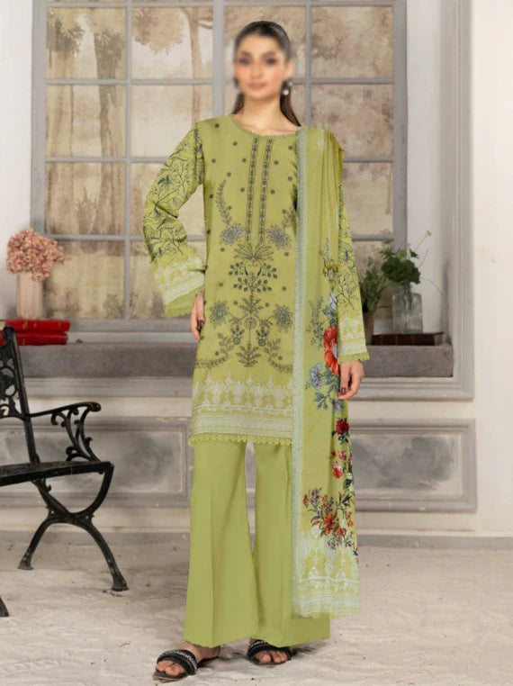 Jasmine By Fantak Printed Lawn Collection 2026 VOL-01 (D-06)