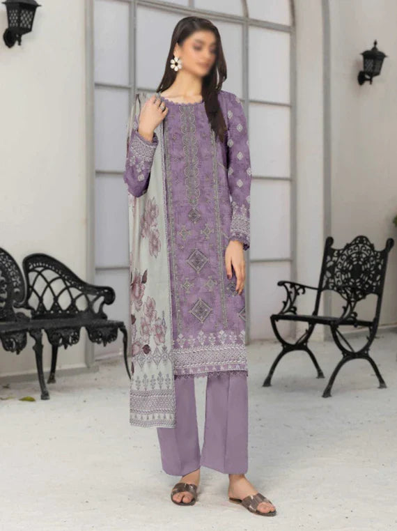 Jasmine By Fantak Printed Lawn Collection 2026 VOL-01 (D-10)