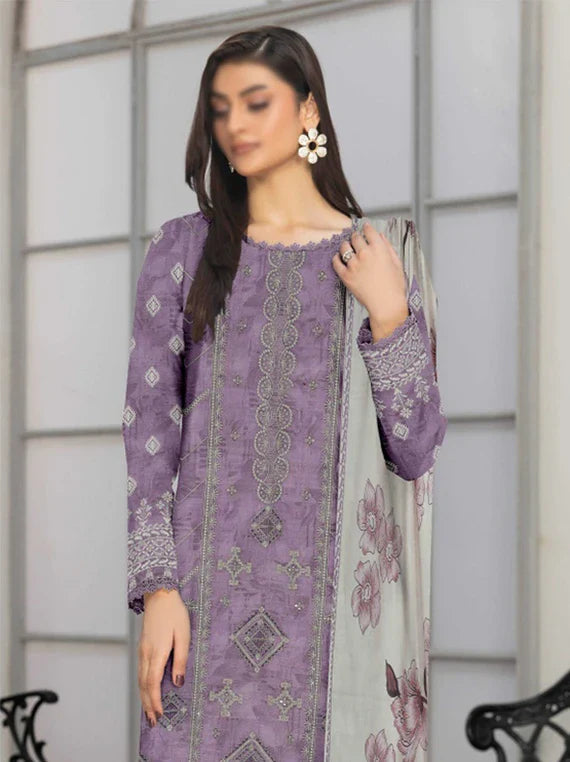 Jasmine By Fantak Printed Lawn Collection 2026 VOL-01 (D-10)