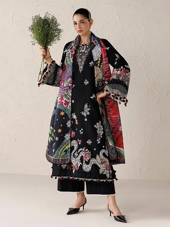 Jazmin Embroidered Khaddar Unstitched Winter'26 Drop-II (UW-0294)