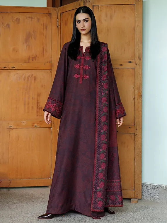 Jazmin Winter Embroidered Viscose Unstitched Collection'26 Drop-I (UW-0249)