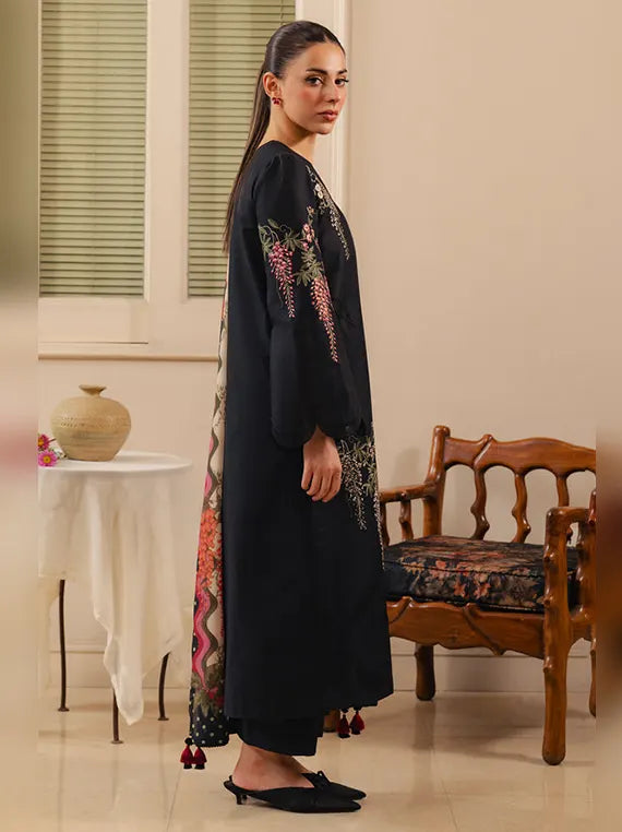 Jazmin Winter Embroidered Viscose Unstitched Collection'26 Drop-I (UW-0250)
