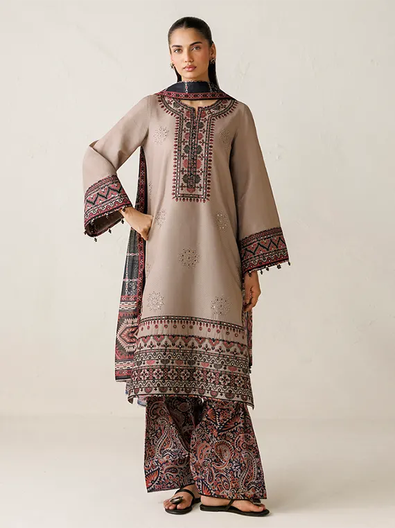Jazmin Winter Embroidered Viscose Unstitched Collection'26 Drop-I (UW-0282)