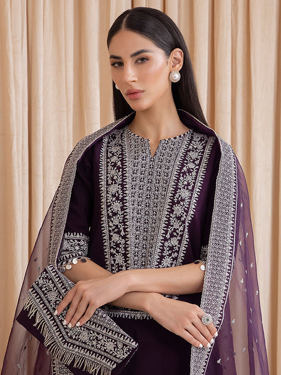 Jazmin Embroidered Fancy Collection 2024 (UR-7007)