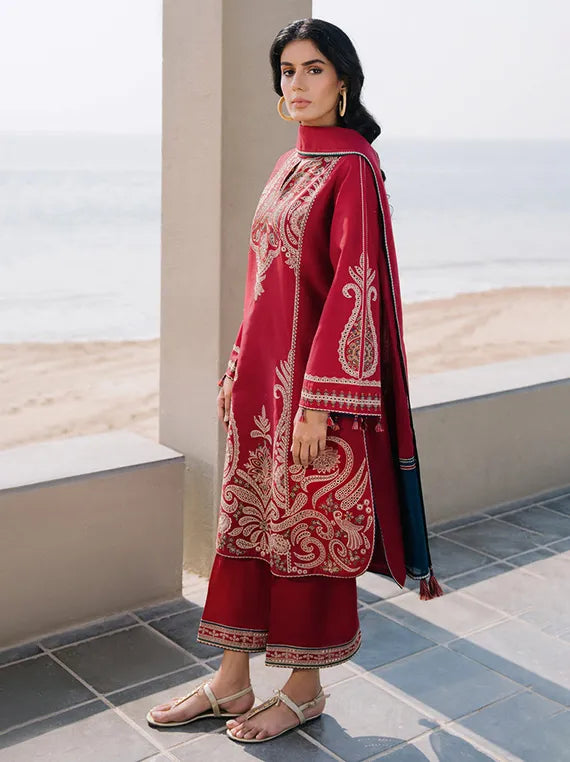 Jazmin Embroidered Summer Lawn Collection 2025 (USE-9191)
