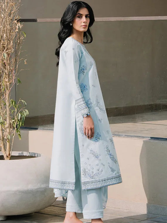 Jazmin Luxury Embroidered Lawn Collection 2025 (USE-9146)