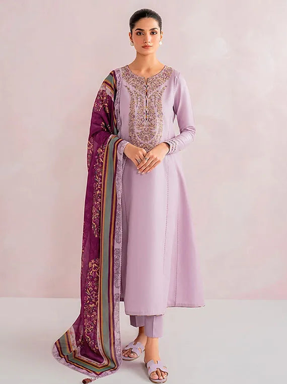 Jazmin Luxury Lawn Collection 2025 (USE-9089)