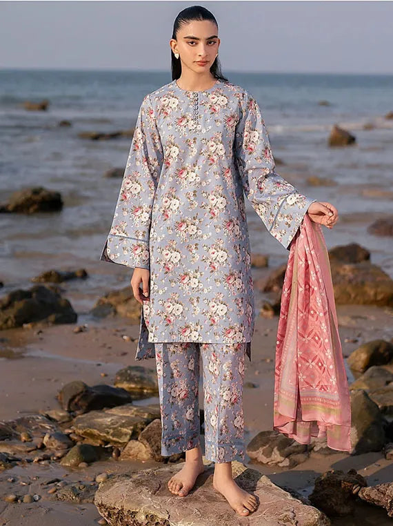 Jazmin Luxury Lawn Collection 2025 (USE-9154)