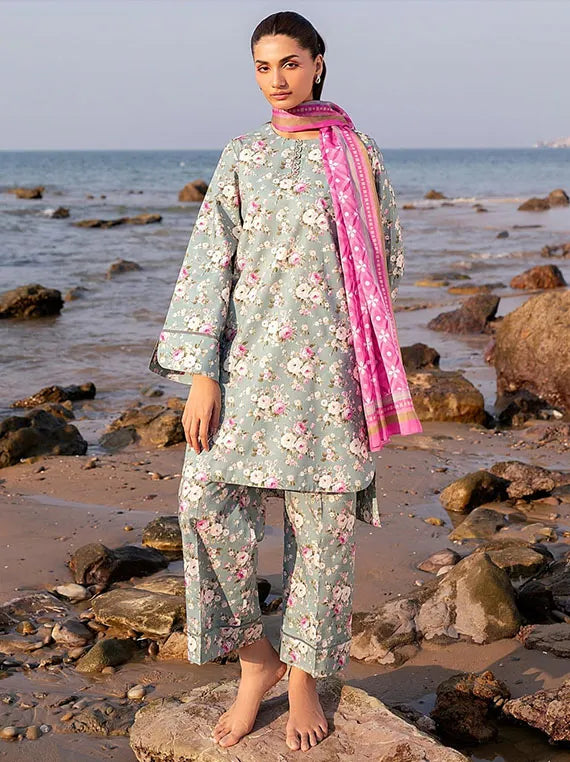 Jazmin Luxury Lawn Collection 2025 (USE-9155)