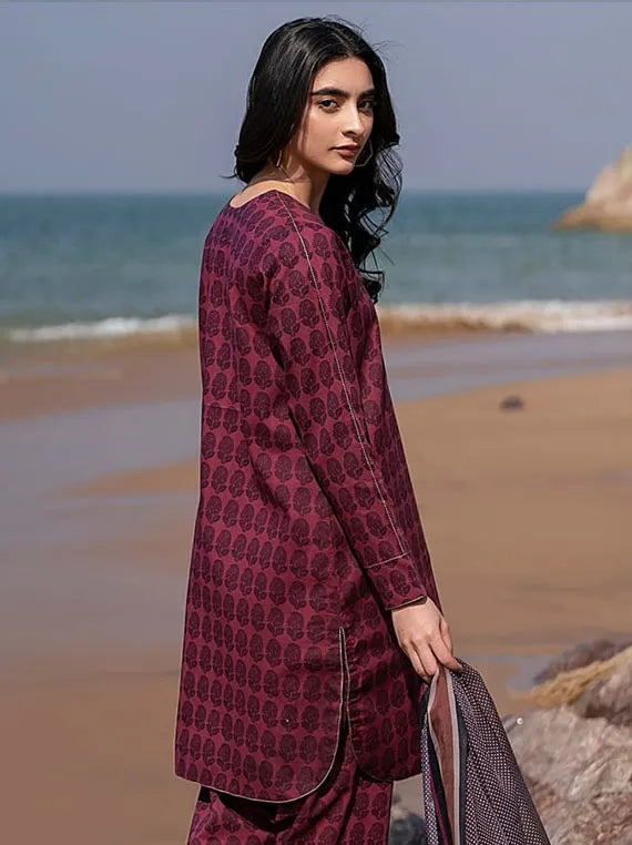 Jazmin Luxury Lawn Collection 2025 (USE-9165)