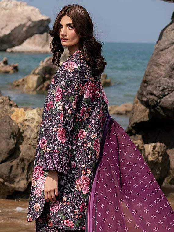 Jazmin Luxury Lawn Collection 2025 (USE-9175)