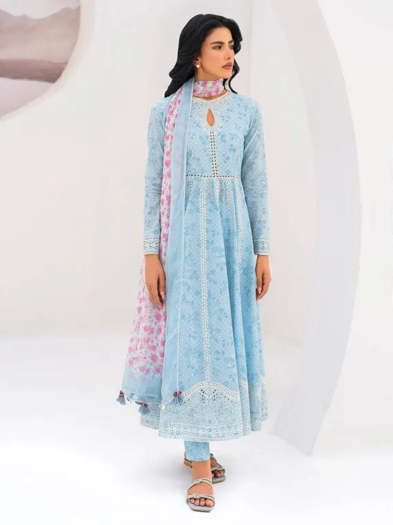 Jazmin Luxury Printed Embroidered Collection 2026 (USE-9014)