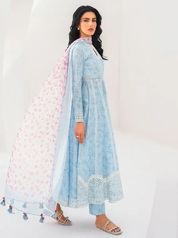 Jazmin Luxury Printed Embroidered Collection 2026 (USE-9014)