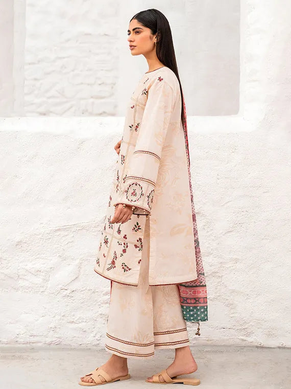 Jazmin Luxury Printed Embroidered Collection 2026 (USE-9122)