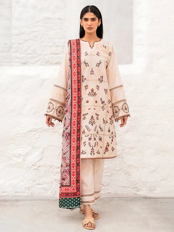 Jazmin Luxury Printed Embroidered Collection 2026 (USE-9122)