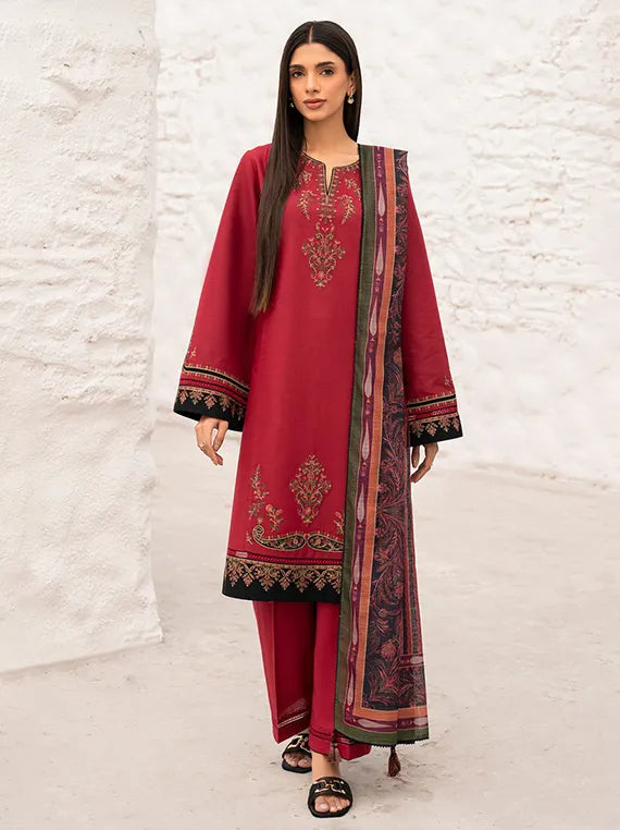 Jazmin Luxury Printed Embroidered Collection 2026 (USE-9125)