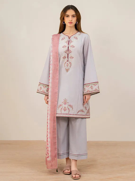 Jazmin Luxury Printed Embroidered Collection 2026 (USE-9129)