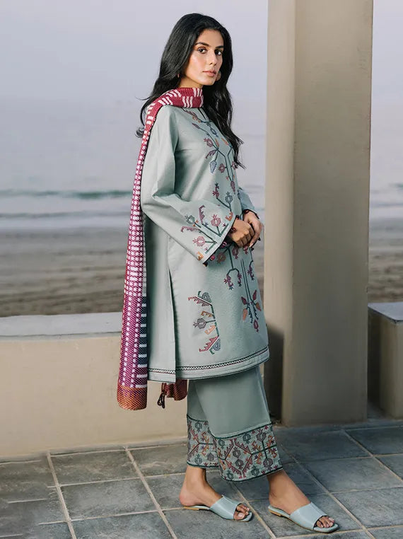 Jazmin Luxury Printed Embroidered Collection 2026 (USE-9137)