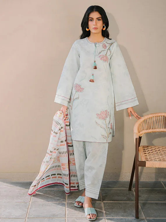 Jazmin Luxury Printed Embroidered Collection 2026 (USE-9143)