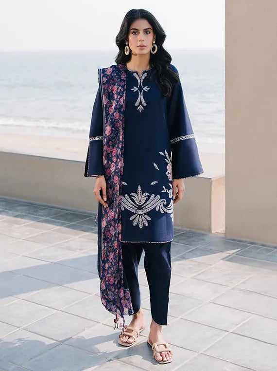 Jazmin Luxury Printed Embroidered Collection 2026 (USE-9145)