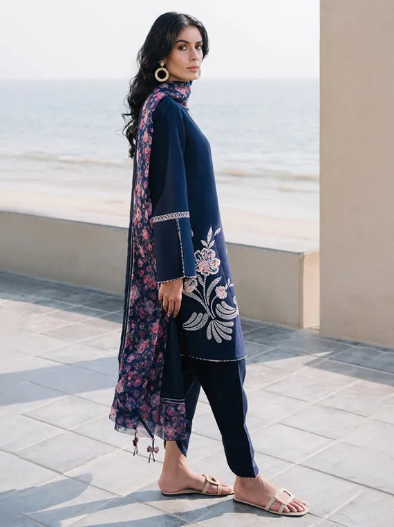 Jazmin Luxury Printed Embroidered Collection 2026 (USE-9145)