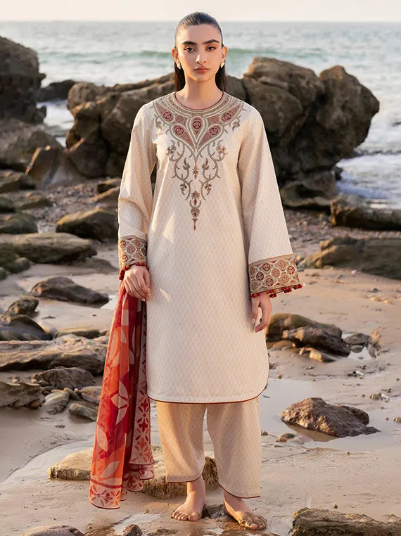 Jazmin Luxury Printed Embroidered Collection 2026 (USE-9153)