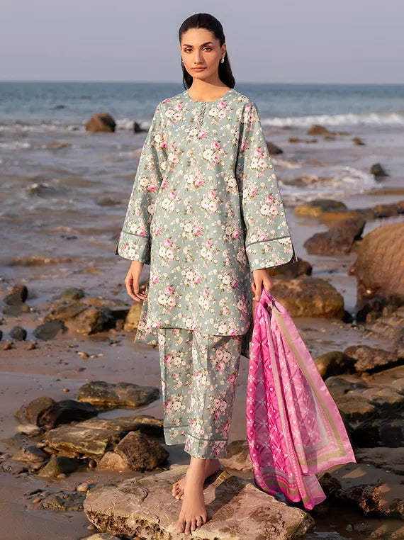 Jazmin Luxury Printed Embroidered Collection 2026 (USE-9155)