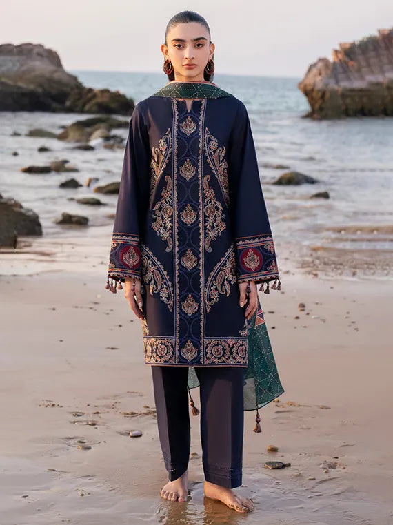 Jazmin Luxury Printed Embroidered Collection 2026 (USE-9169)