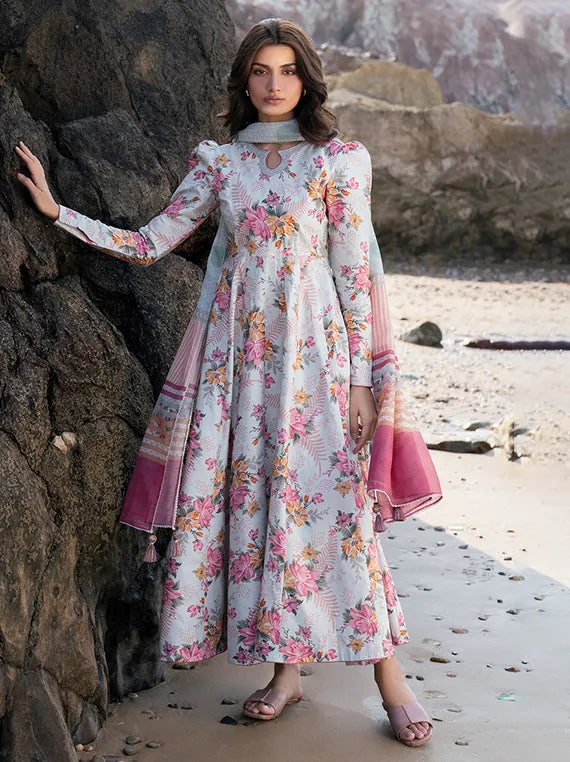 Jazmin Luxury Printed Embroidered Collection 2026 (USE-9173)