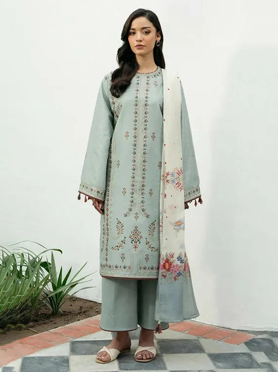 Jazmin Luxury Printed Embroidered Collection 2026 (USE-9180)