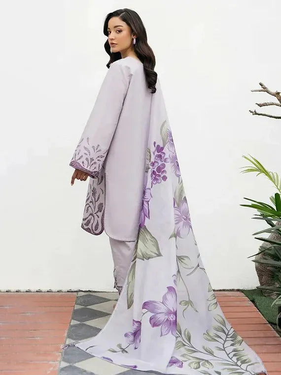 Jazmin Luxury Printed Embroidered Collection 2026 (USE-9186)