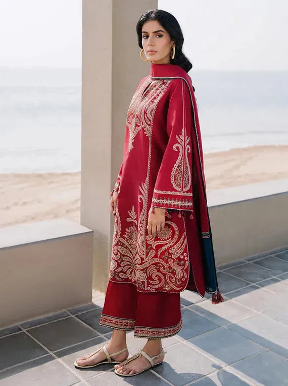 Jazmin Luxury Printed Embroidered Collection 2026 (USE-9191)