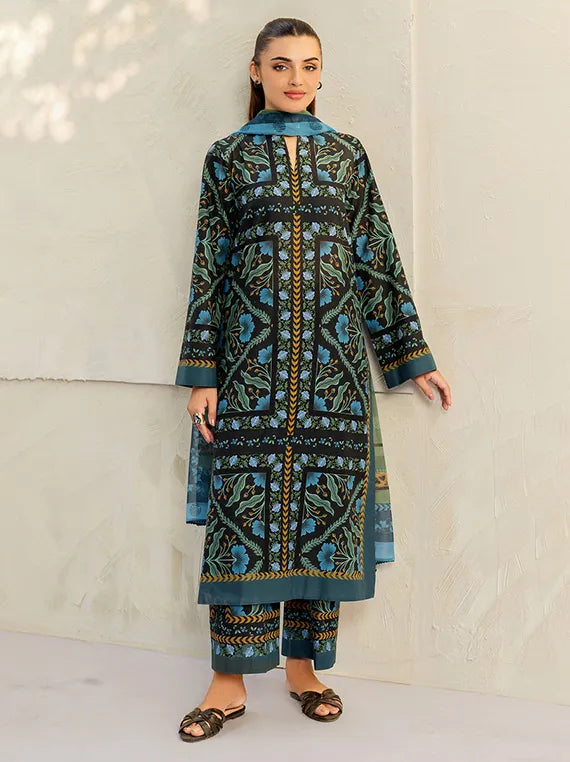 Jazmin Luxury Printed Embroidered Collection 2026 (USE-9201)