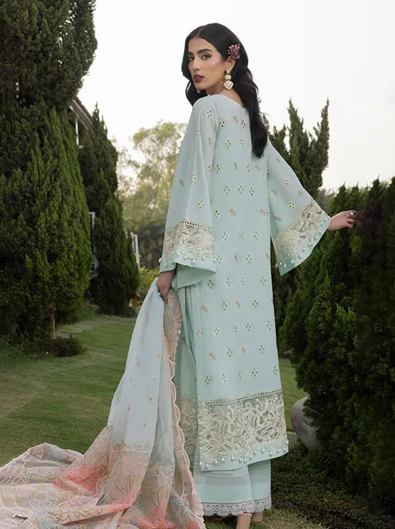 Jazmine Luxury Lawn Collection 2025 By Raeesa (04-Cinderella)