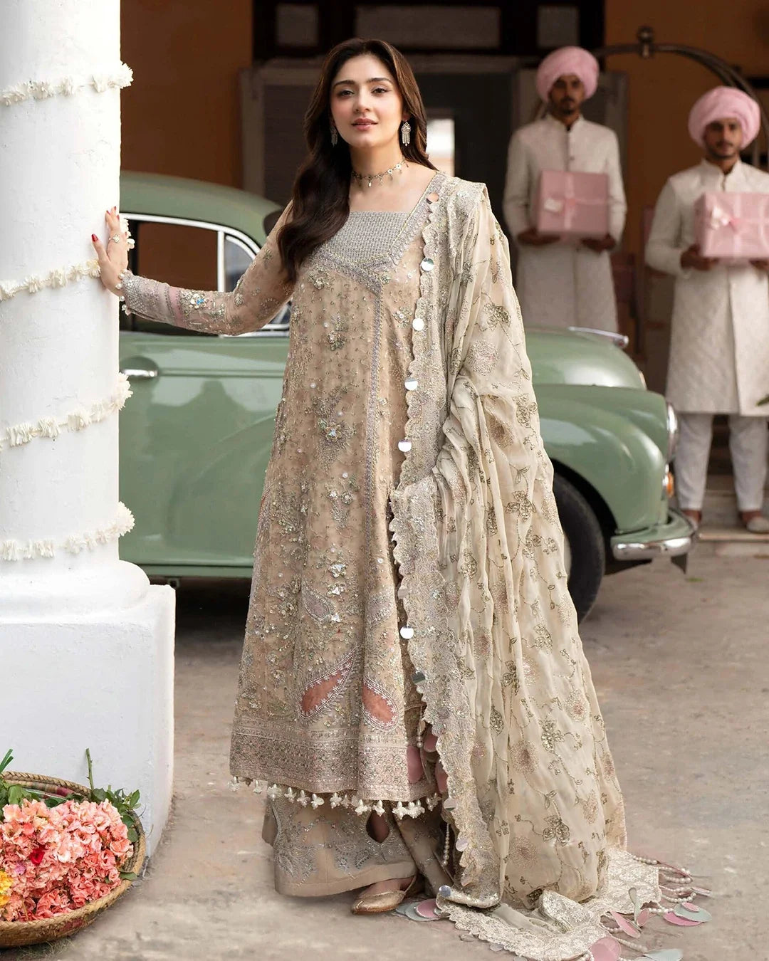 Jhoomro by Nureh Embroidered Chiffon Collection 2026 (NL-96)