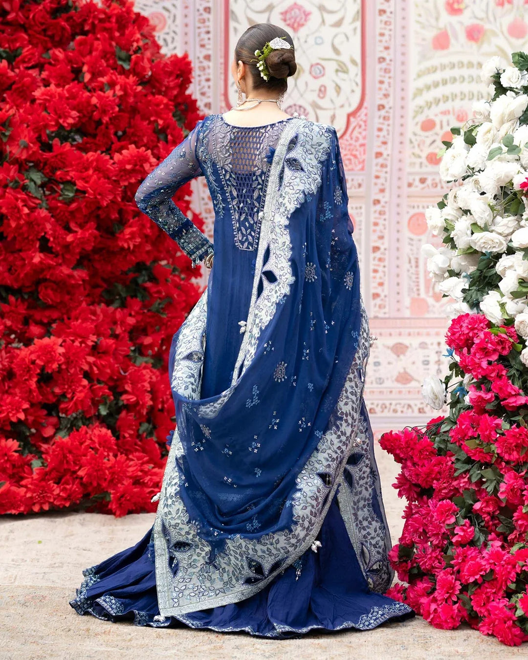 Jhoomro by Nureh Embroidered Chiffon Collection 2026 (NL-99)