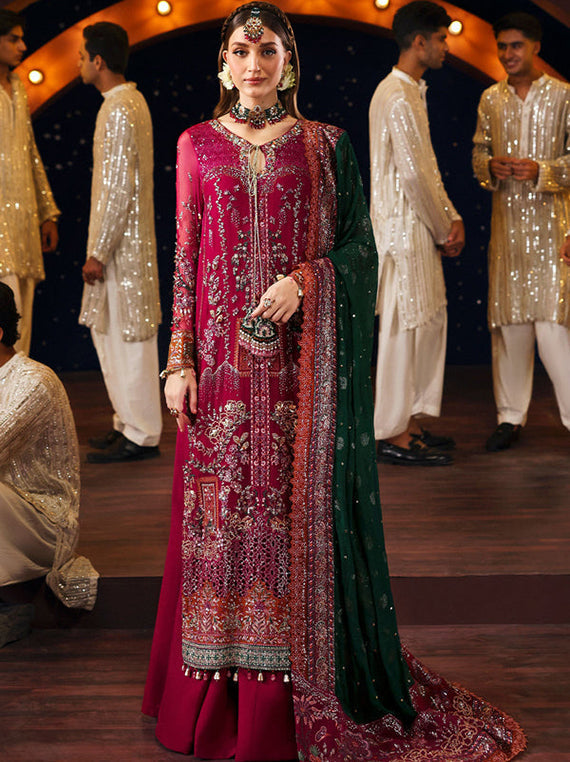 Jhoomro Luxury Formal Chiffon Collection 2025 By Nureh (NL-82)