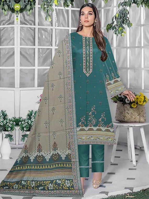 Jugni Printed Lawn Collection 2025 By Lasani (D-04)